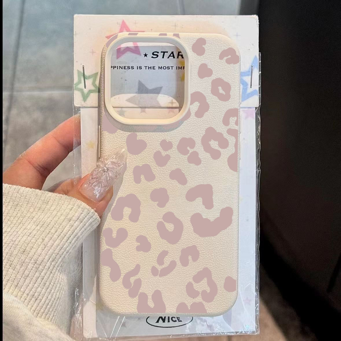 Pink Leopard Print Lichee Patt - Receipt Printer Thermal recension och pris